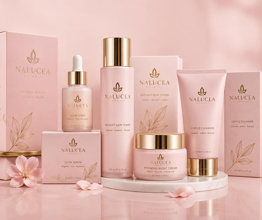 Projet conceptuel NALUCEA – Cosmétique naturelle